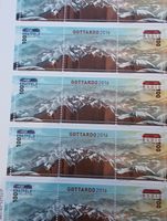 Briefmarkenbogen Gottardo 2016 ungebraucht neuwertig