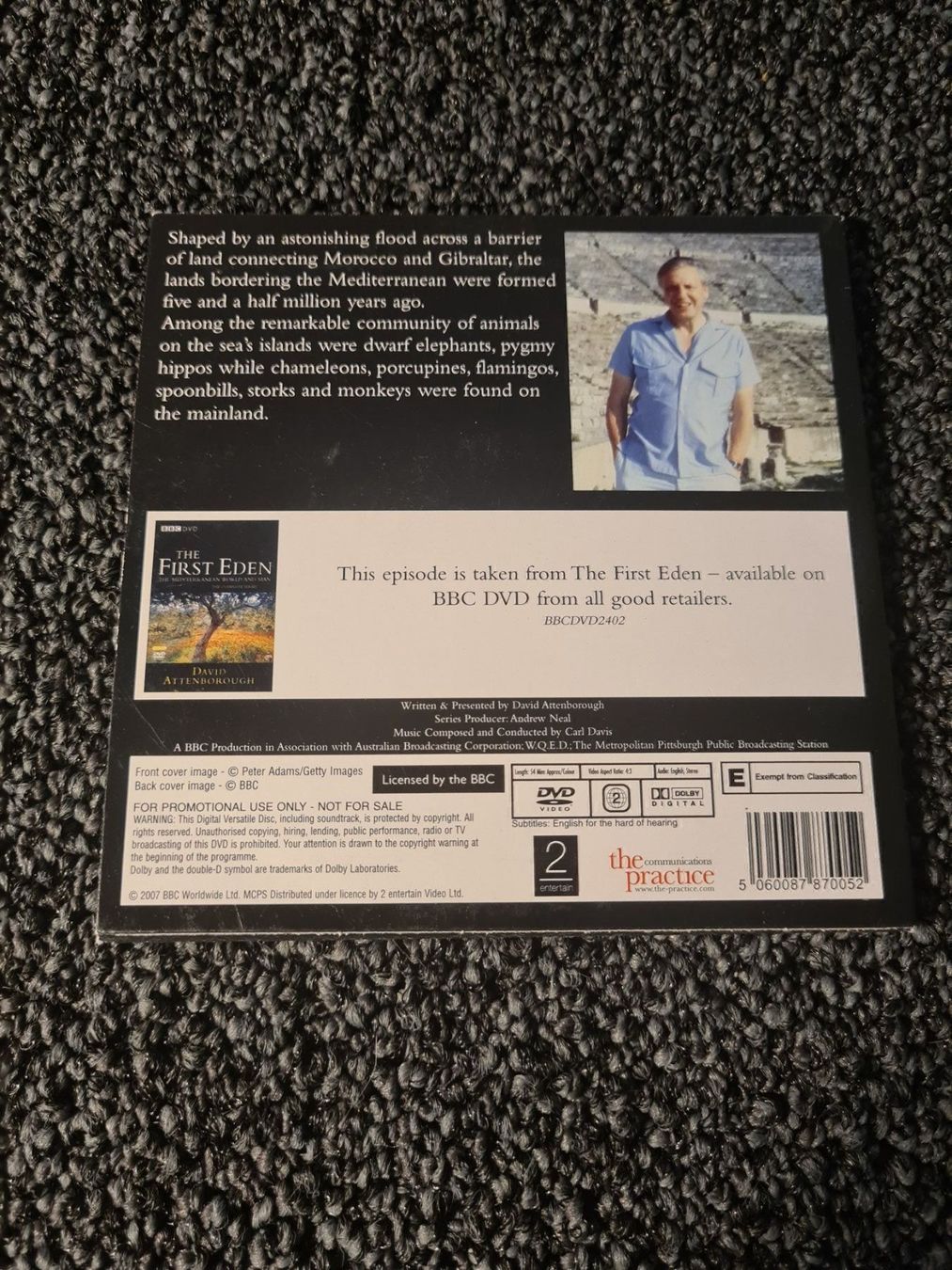 Tutti i DVDs: THE FIRST EDEN – Usato da Ruswil venduto da jan_bxl5 1