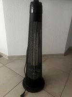 Turmheizstrahler schwarz elektrisch