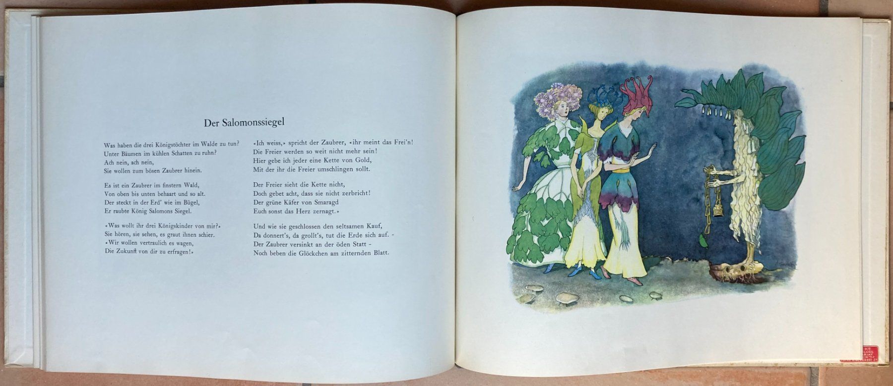 Libri: Der Traumgarten - E. Kreidolf - 1955 – Usato da Versoix venduto da HELVETICA_1 7