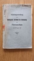 Bundesgesetz Tierseuchenbekämpfung 1920 - Rarität! (51)