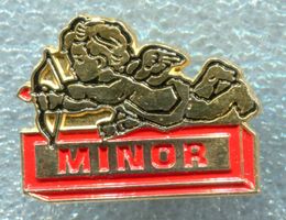 MINOR  Schokolade  rot