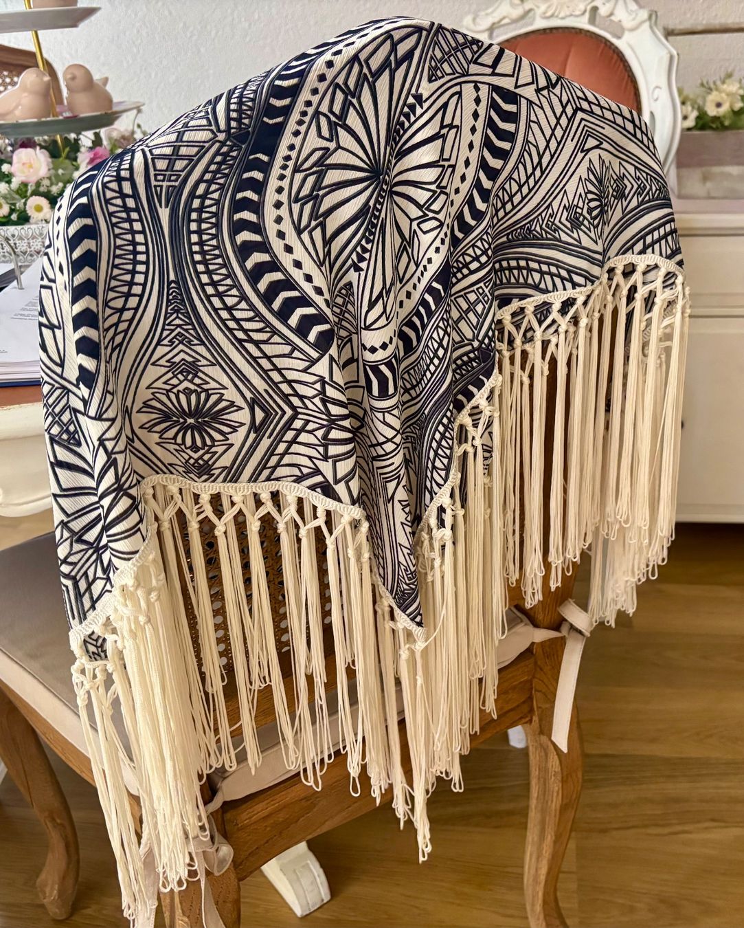 Autres vêtements femmes: S.Oliver Poncho mit Fransen und Muster NEU – Neuf (Voir description) à Baden par Tiffany6878 1