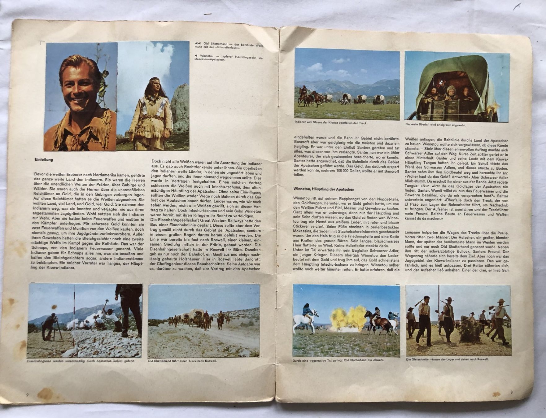 Alben: WINNETOU I - Sammelalbum - Eikon - 1964 – Gebraucht aus Schaffhausen von durruti 4