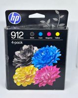 HP 912 Druckerpatronen Set, 4er Pack, Original, Neu