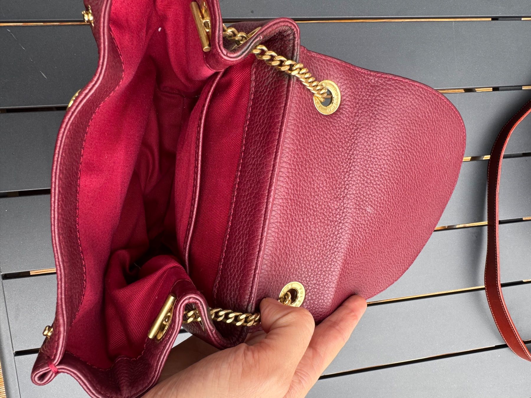 Polène Borse da donna: Sac Polene Bordeaux Prune – Usato da St-Prex venduto da SwissTech37 3