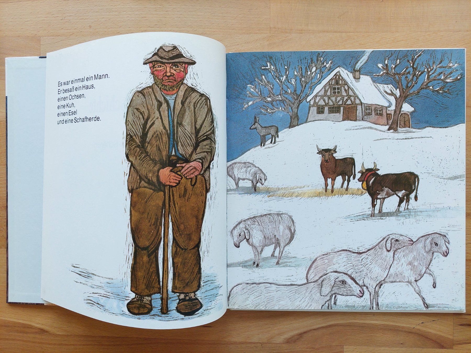 Livres: Eine Wintergeschichte - Max Bolliger / Beatrix Schären – D'occasion à Obfelden par Foto_Bild_Kunst_Buch 2