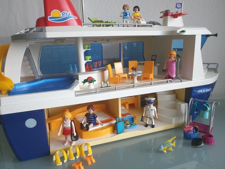 Playmobil FamilyFun Kreuzfahrtschiff - Wie NEU - Vollständig | Kaufen ...