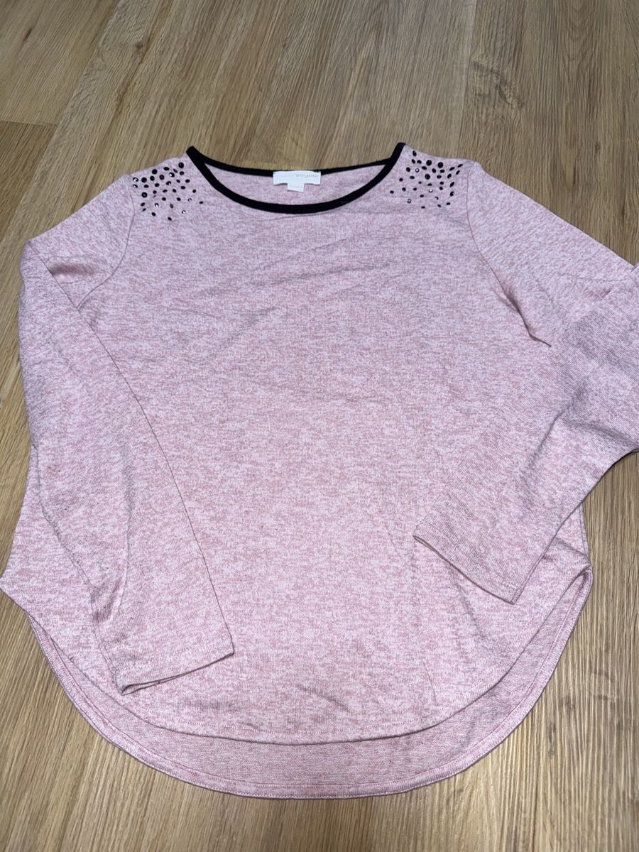 Pullover & Sweatshirts: Pullover rosa mit Nieten Groesse 158/164 – Gebraucht aus Altdorf UR von lil_z5bm 2