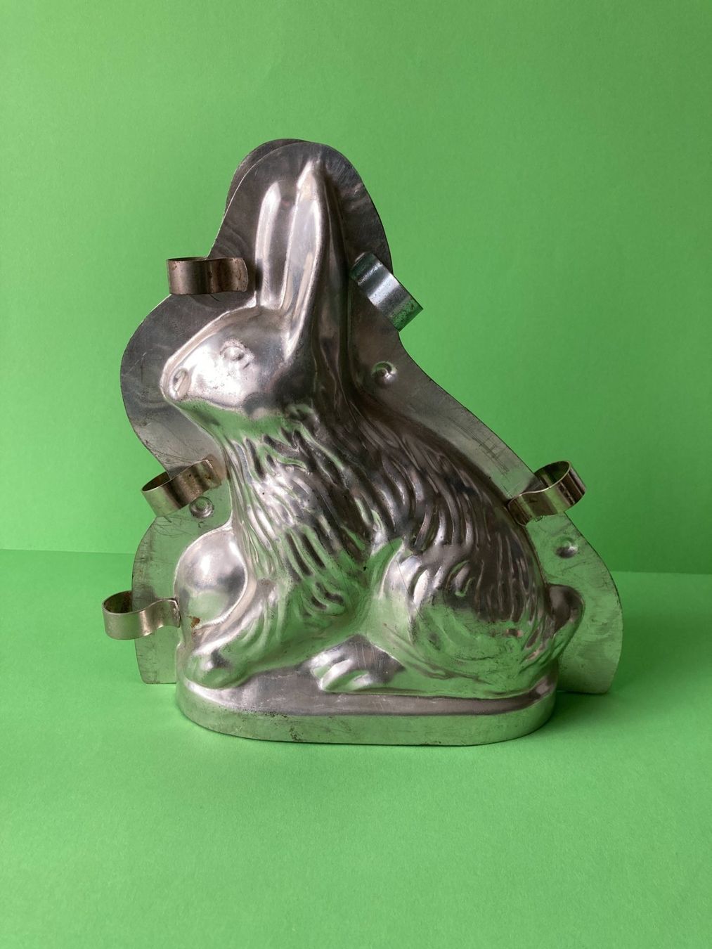 Statuette: Antike Schokoladenform Osterhase – Usato da Zwingen venduto da moje1 7
