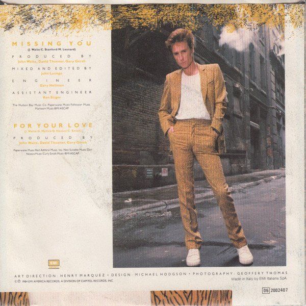 Schallplatten: Waite John: Missing You 7" – Gebraucht aus Steinhausen von Vilivinili 1