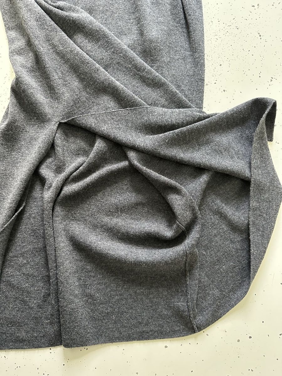Gonne: Maxi Strickrock Grau mit Beinschlitz 44 – Nuovo (secondo la descrizione) da Walzenhausen venduto da Zaisan 4