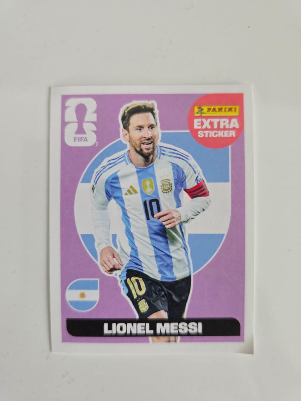 Panini Carte collezionabili: Panini Messi Lionel extra sticker – Nuovo e nell'imballaggio originale da Zug venduto da Farko76