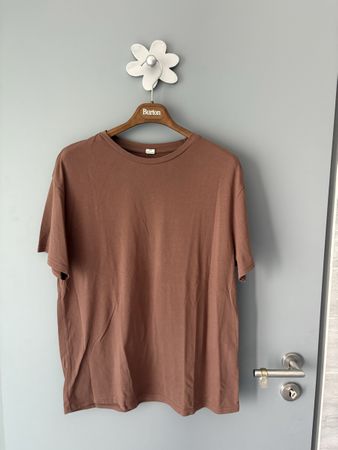 T-shirt marron SHEIN 14 ans ailes strass dans le dos