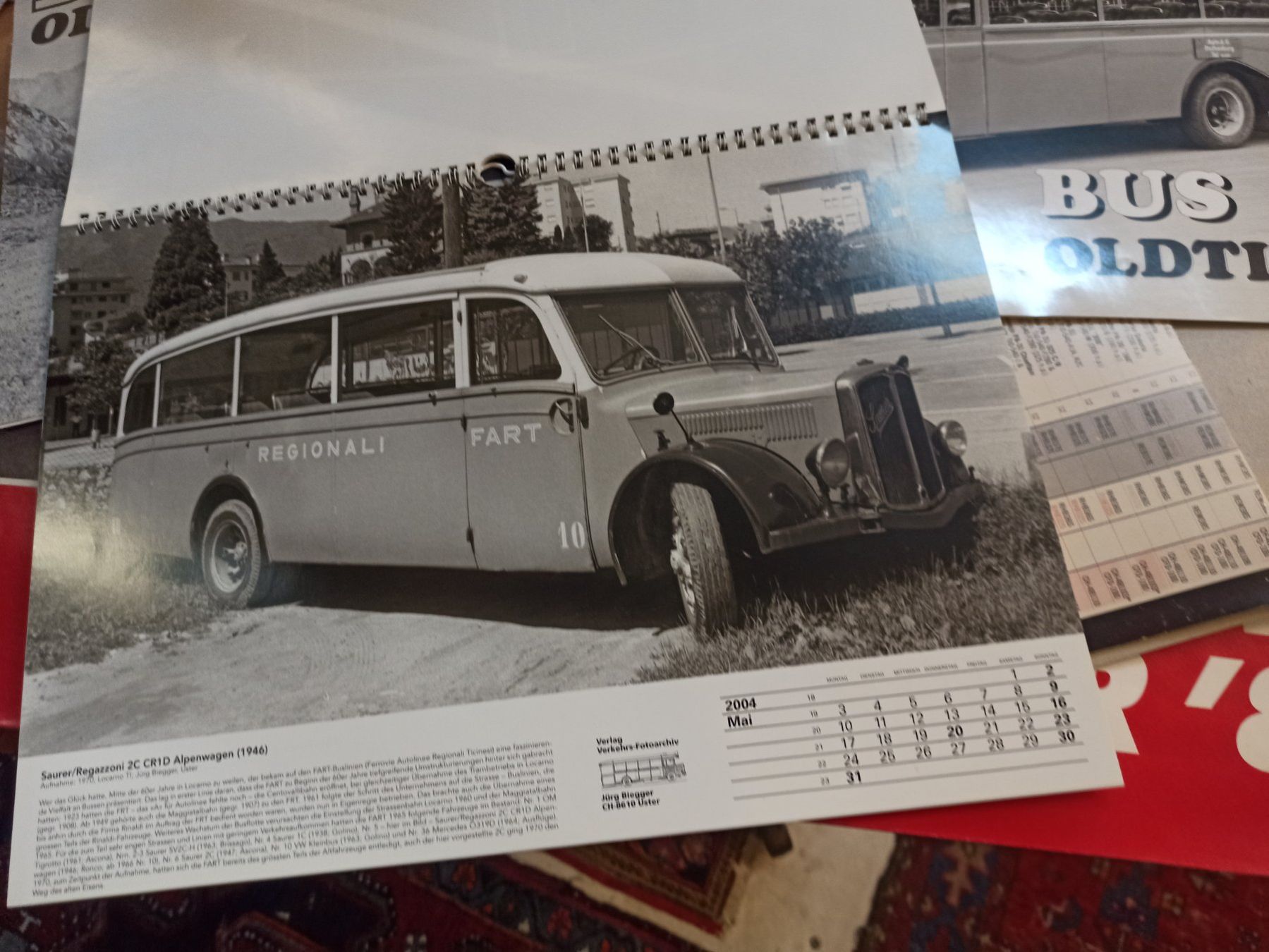Calendriers: Bus Oldtimer Kalender 1990 2004 2005 – D'occasion à Reiden par Zofi-Brocki 2