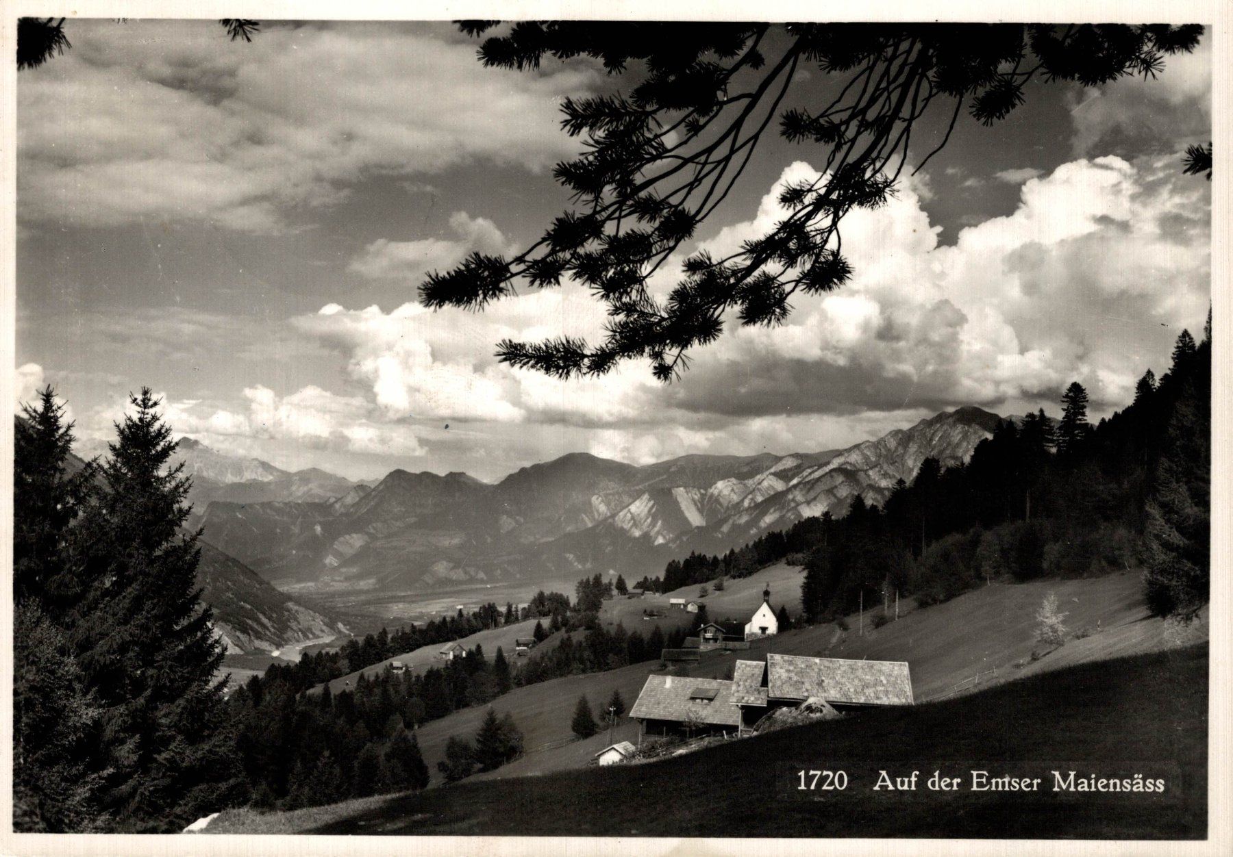 Cartoline postali: Auf dem Emser Maiensäss – Usato da Bronschhofen venduto da Astore