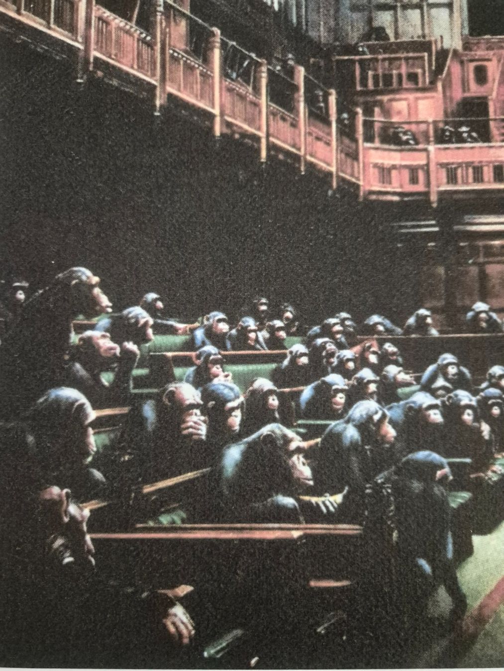 Foto & Immagini: Banksy « Devolved Parliament » XL VERSION 77/150 – Usato da Staufen venduto da saerdna81 1