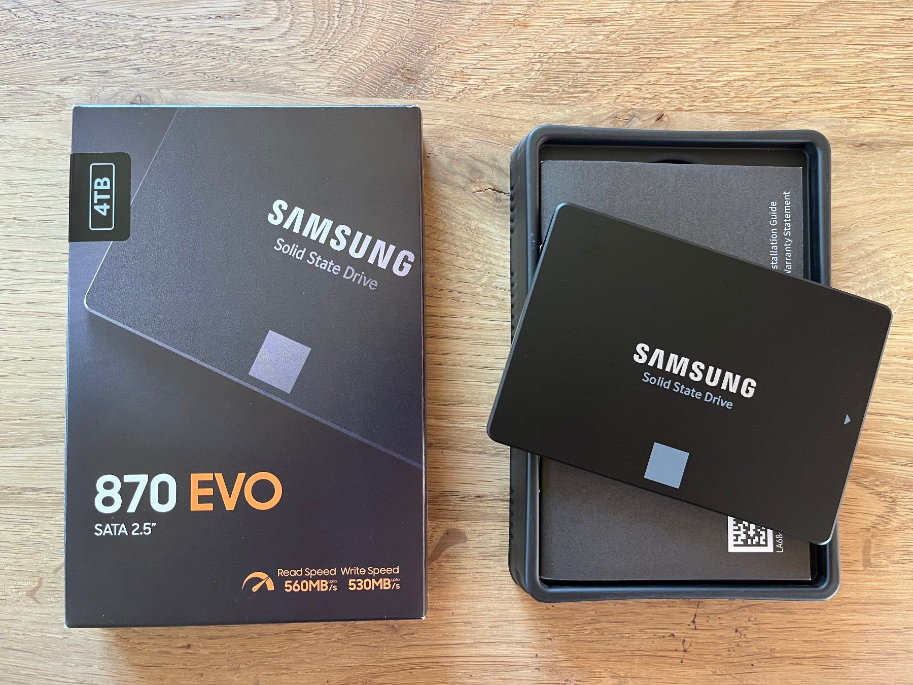 Samsung Dischi rigidi: Samsung 870 EVO SSD - 4TB – Usato da Yens venduto da jlempen
