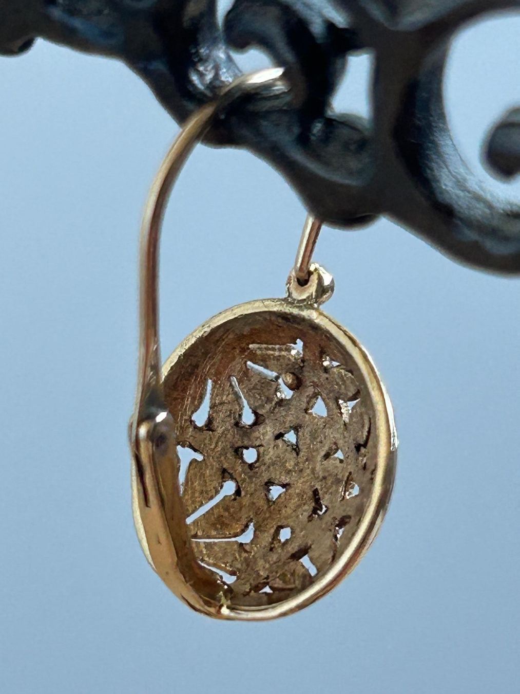 Orecchini pendenti & Orecchini a lobo: Antike Ohrringe 14 Karat Gelbgold – Usato da Luzern venduto da lou4444 1
