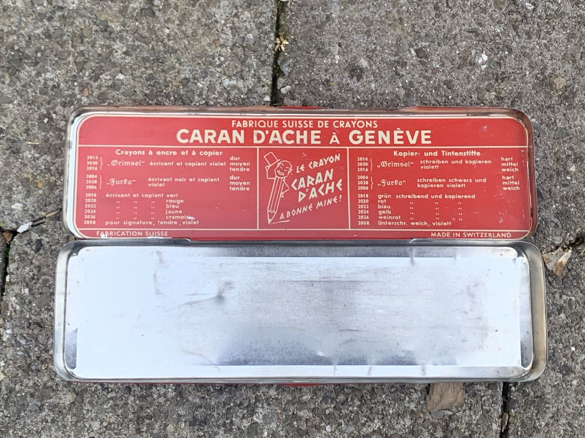 Barattoli: Caran Dache Blechdose alt – Usato da Dotnacht venduto da 007ym 1