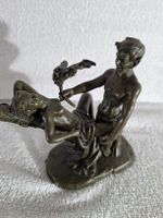 Wiener Bronze Luzifer mit Dame