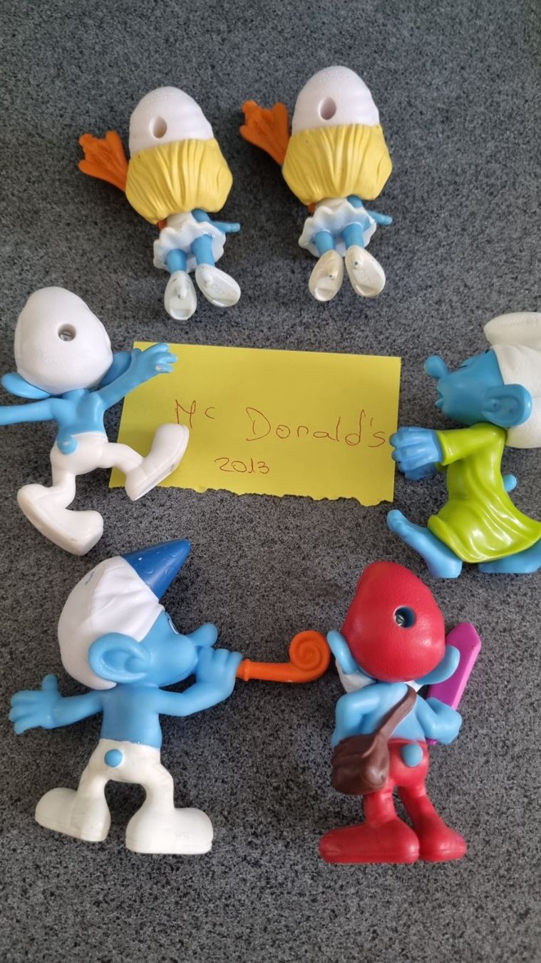 Mc Donald's Figuren: Stroumpfs Mac Donald's – Gebraucht aus La Chaux-de-Fonds von mikilo1 1