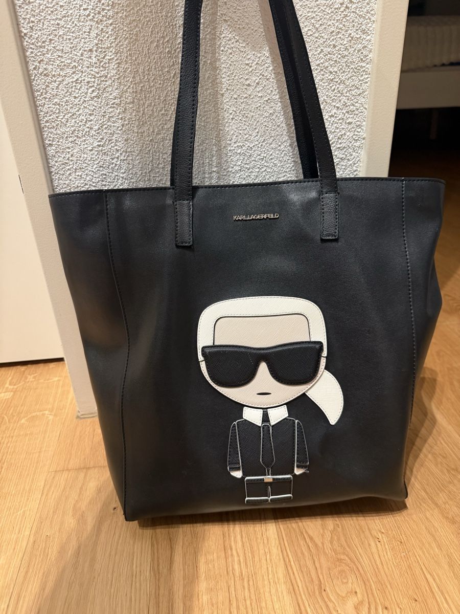 Karl Lagerfeld Borse da donna: Karl Lagerfeld Shopper - Schwarz Top! – Usato da Birmensdorf ZH venduto da nin_dx7y