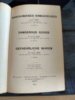 Gefährliche waren in 3 sprachen 2te Auflage 1922