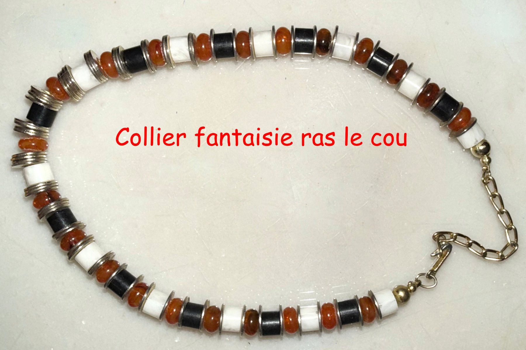Catenine: Collier fantaisie ras le cou – Usato da Onex venduto da Tonihart