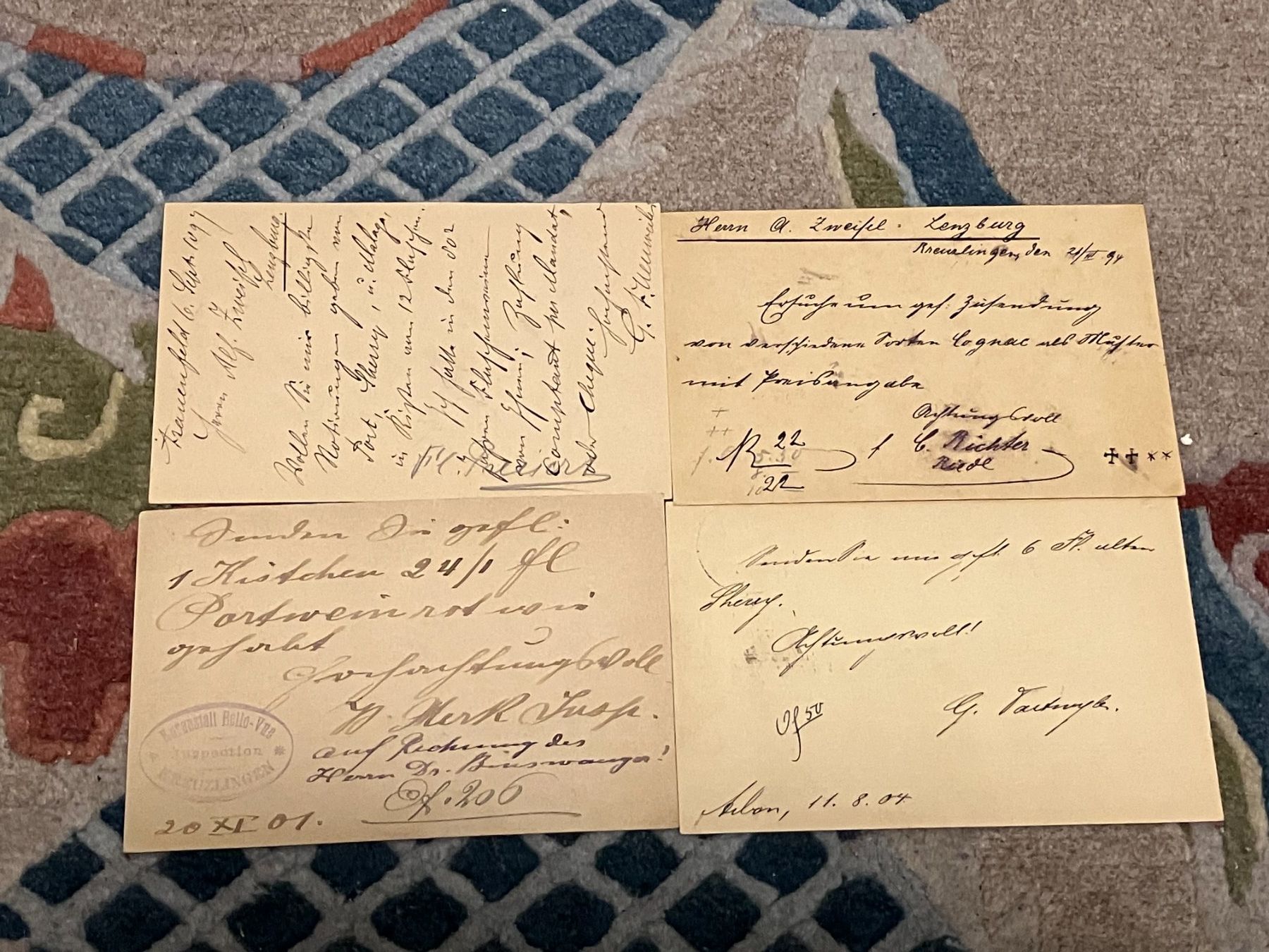Tous les timbres: 4 Postkarten – Neuf (Voir description) à Koblenz par Markenhimmel 1