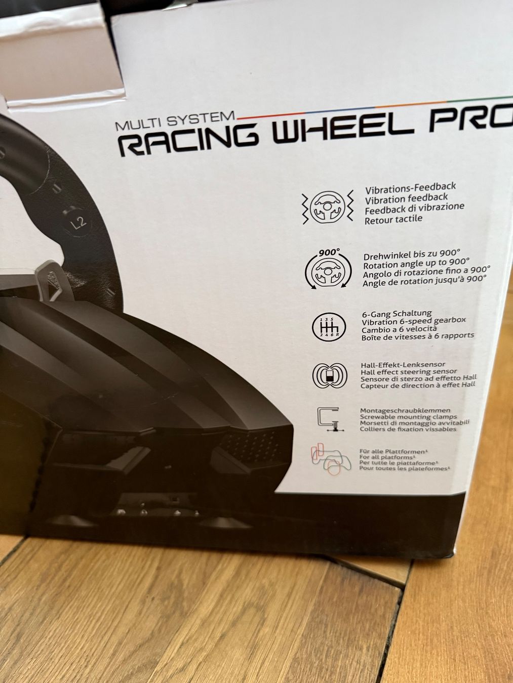 Console: NeuesRacing Wheel Pro - Multi System - Top Zustand! – Nuovo e nell'imballaggio originale da Bern venduto da sch_n7cp 1