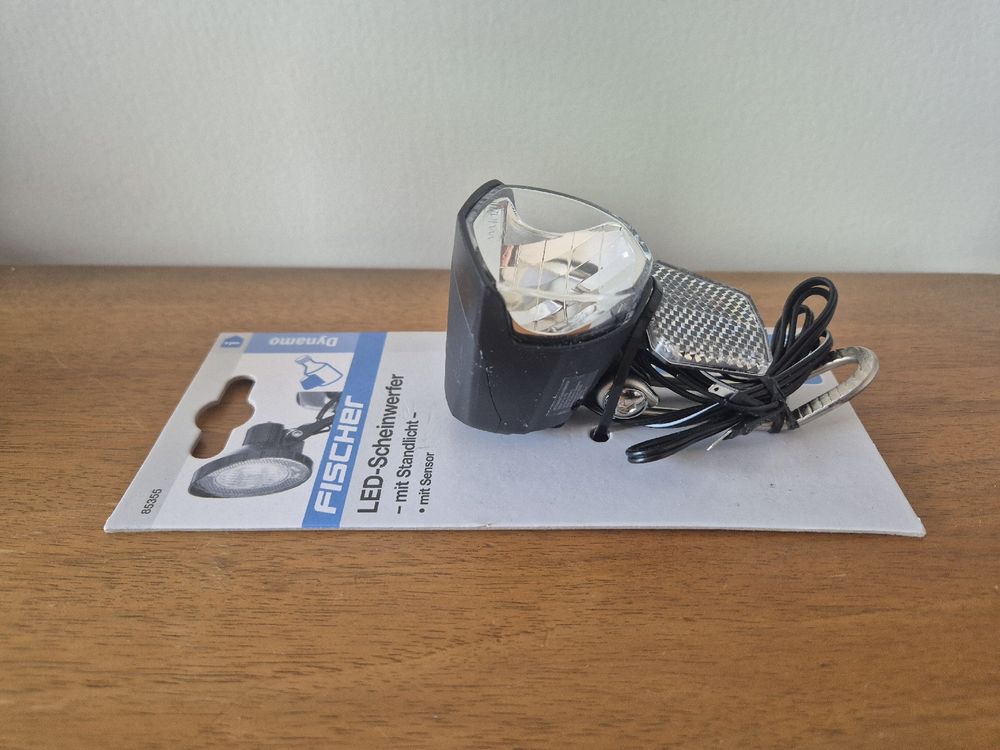 Fischer Pezzi di ricambio: Fahrradleuchte LED Dynamo mit Sensor – Nuovo e nell'imballaggio originale da Zürich venduto da rudakka 2