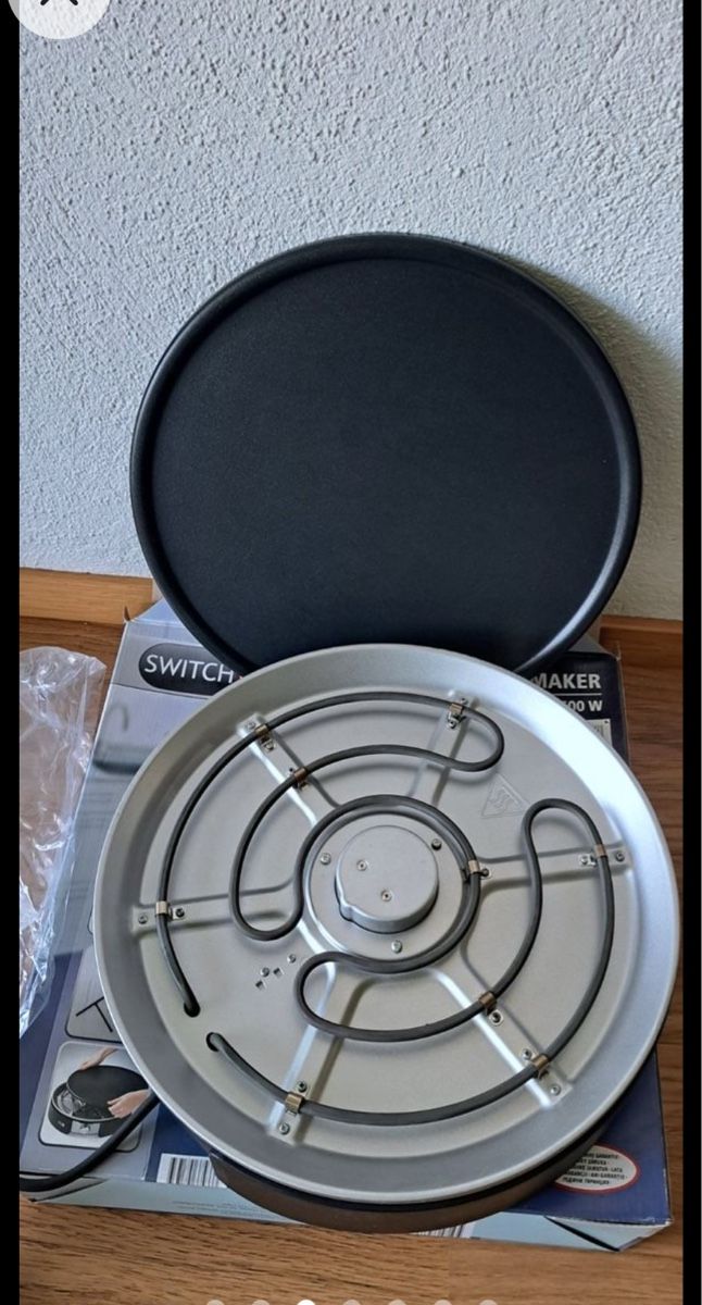 Teglie da forno: Crêpe-maker 1500w 38cm Neu – Nuovo e nell'imballaggio originale da Frauenfeld venduto da berk39 2