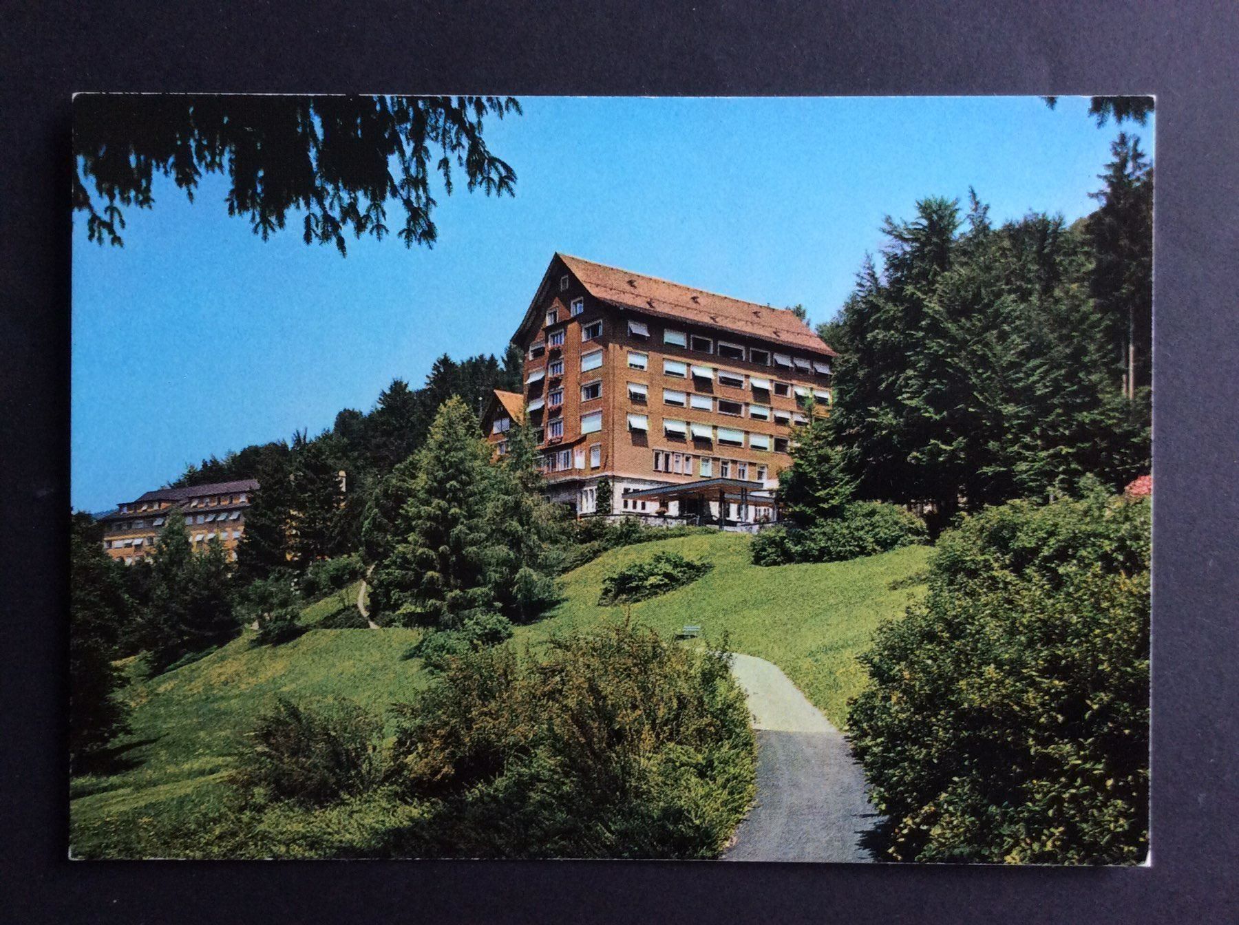 Cartoline postali: Kurhaus Ländli, Oberägeri – Usato da Widnau venduto da Brusi9