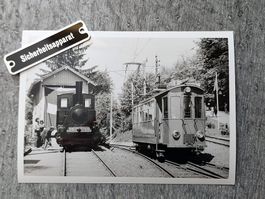 Uetlibergbahn Triebwagen und Dampflok - Foto