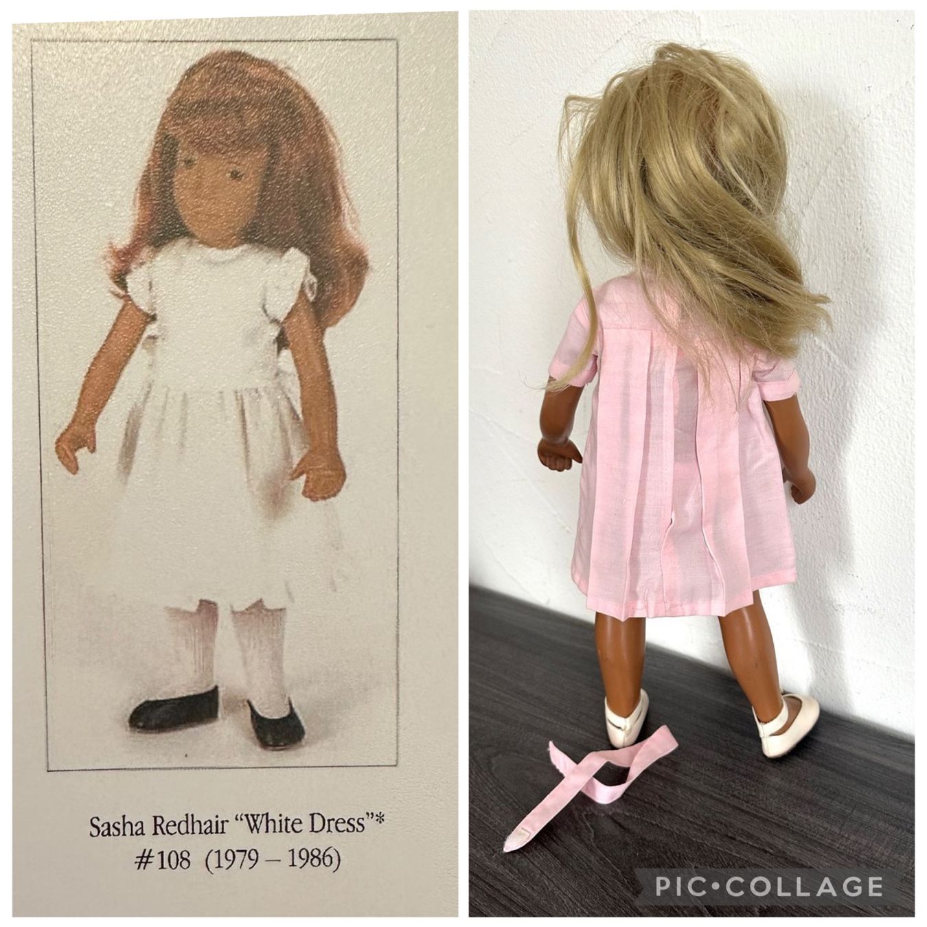 Sasha Morgenthaler Bambole: 2 original Sasha Puppen Kleider – Usato da Zürich venduto da brazerola 2