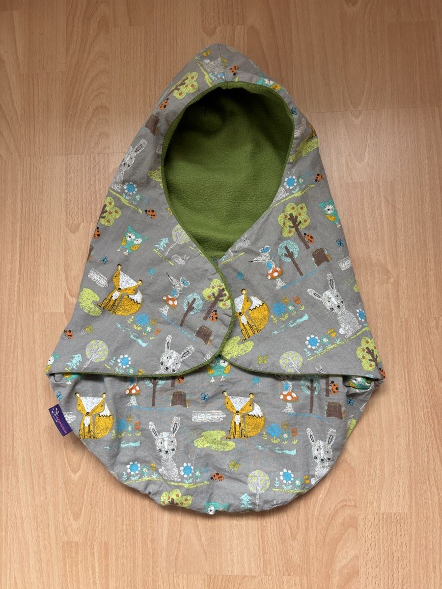 Coperte: 1x einschlagdecke babyschale - Frühling/Herbs, 0-3 monate – Usato da Prêles venduto da 21rena
