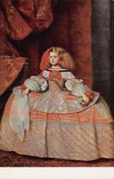 Kunst-AK, Velázquez, La Infanta Margarita