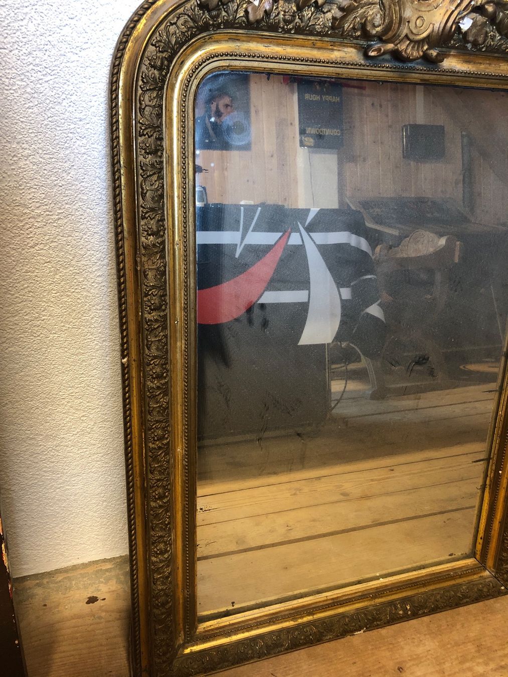 Specchi: Antique miroir numéroté – Usato da Chénens venduto da Touta1franc 2