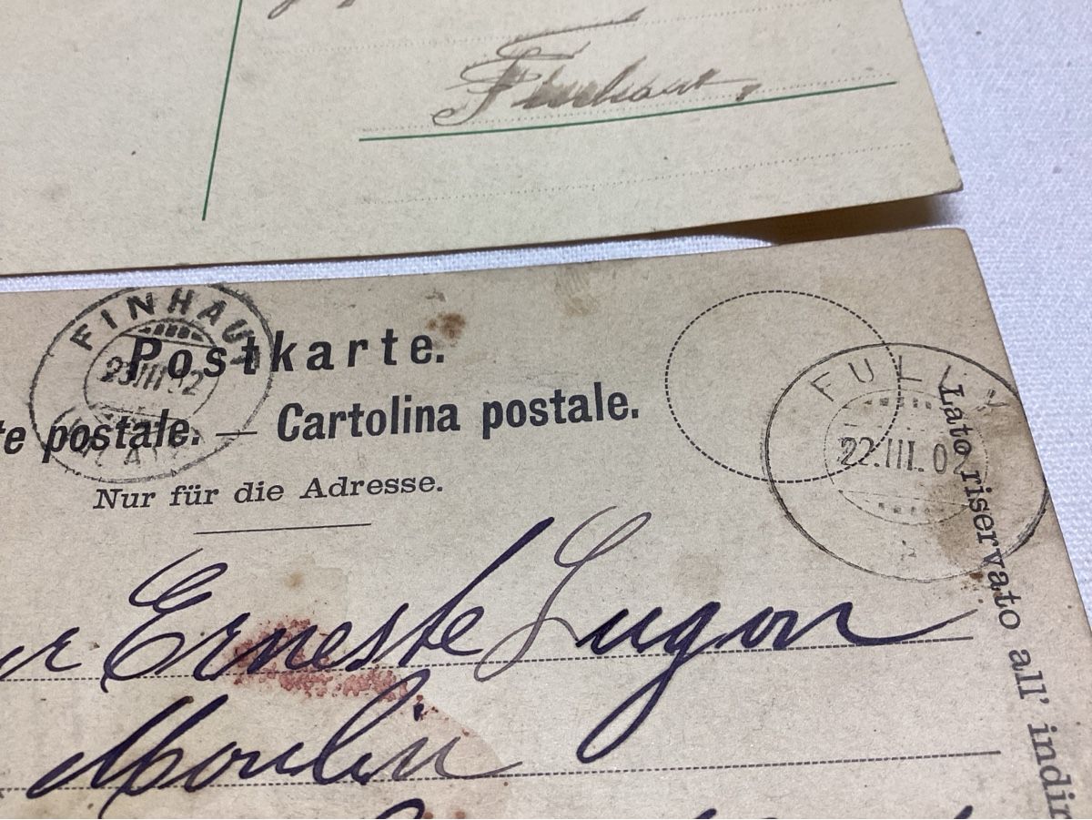 Tutti i francobolli: Entiers postaux  valais 1902-1911 – Usato da Luc (Ayent) venduto da Rebouille 1