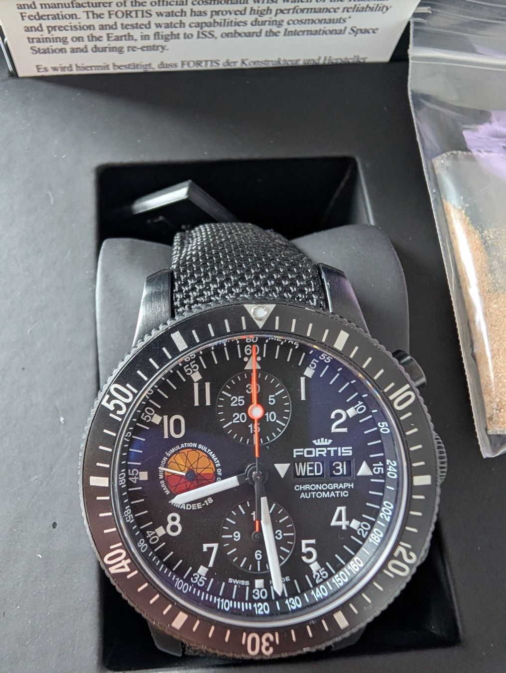 Fortis Orologi: Fortis Amadee-18 Chronograph, Full-Set – Usato da Dübendorf venduto da Ch.Am86 9