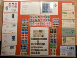 🇨🇭Briefmarken ab sitzende Helvetia 28-36