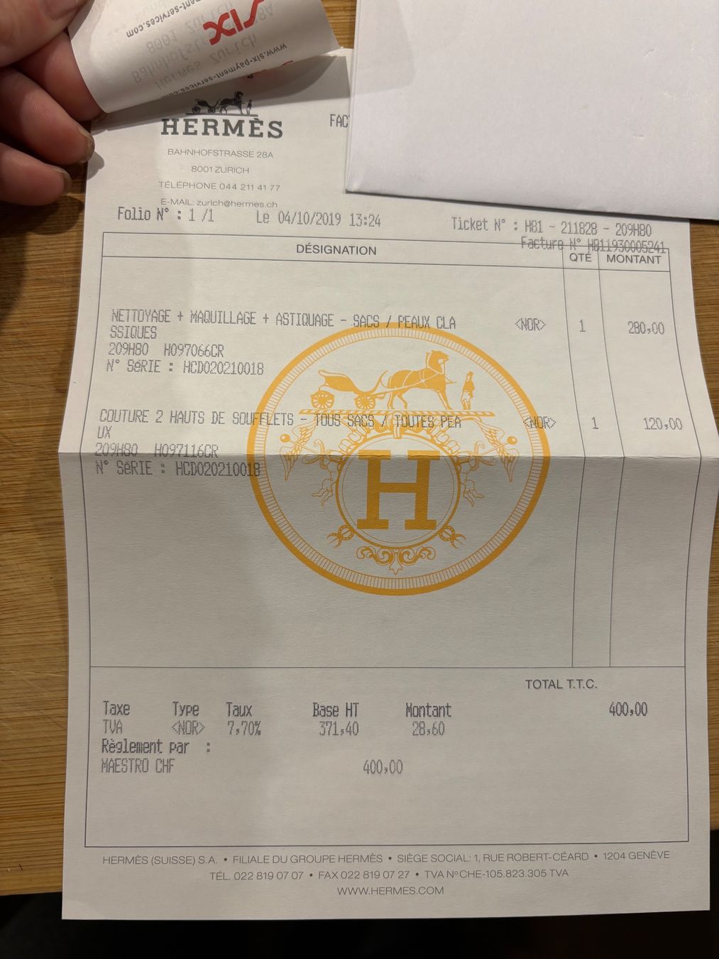 Hermès Borse: Hermes Birkin 35 Buffalo Skipper – Usato da Lugano venduto da sar_hz5j 9