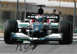 Verstappen, Minardi 2003, original signiert!