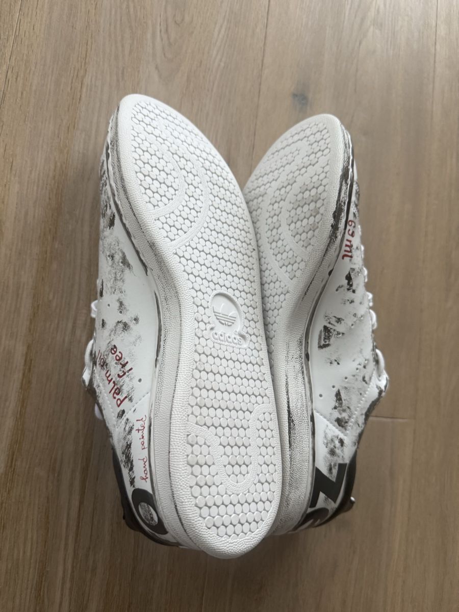 Adidas Scarpe da uomo: Adidas Stan Smith Grösse 43 custom painted (Cola Zero) - Neu – Nuovo (secondo la descrizione) da Wittinsburg venduto da borki555 8