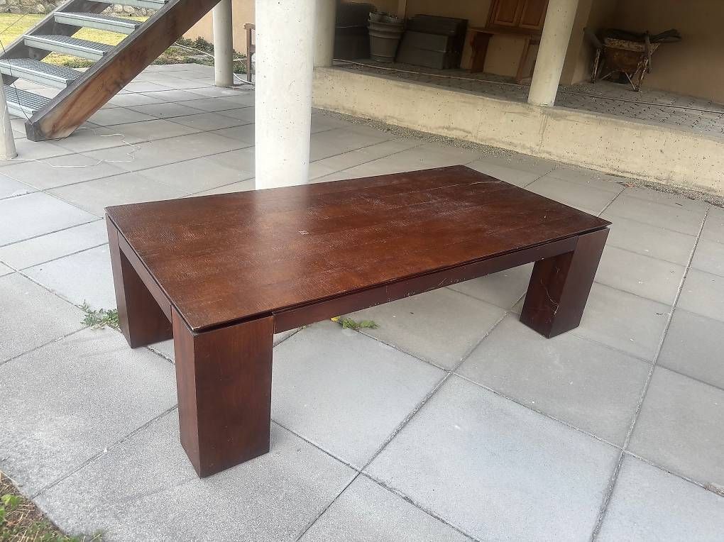 Tische: Table basse en bois massif  – Gebraucht aus Martigny von san_8fr5