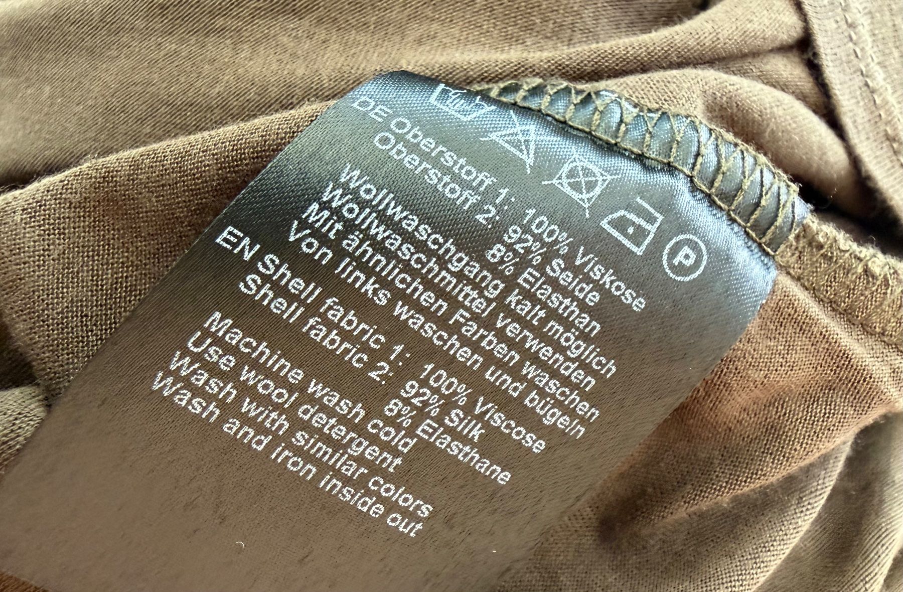 Hallhuber Camicette: Hallhuber Bluse mit Seide Gr.XL – Usato da Unterägeri venduto da Jutka_04 3
