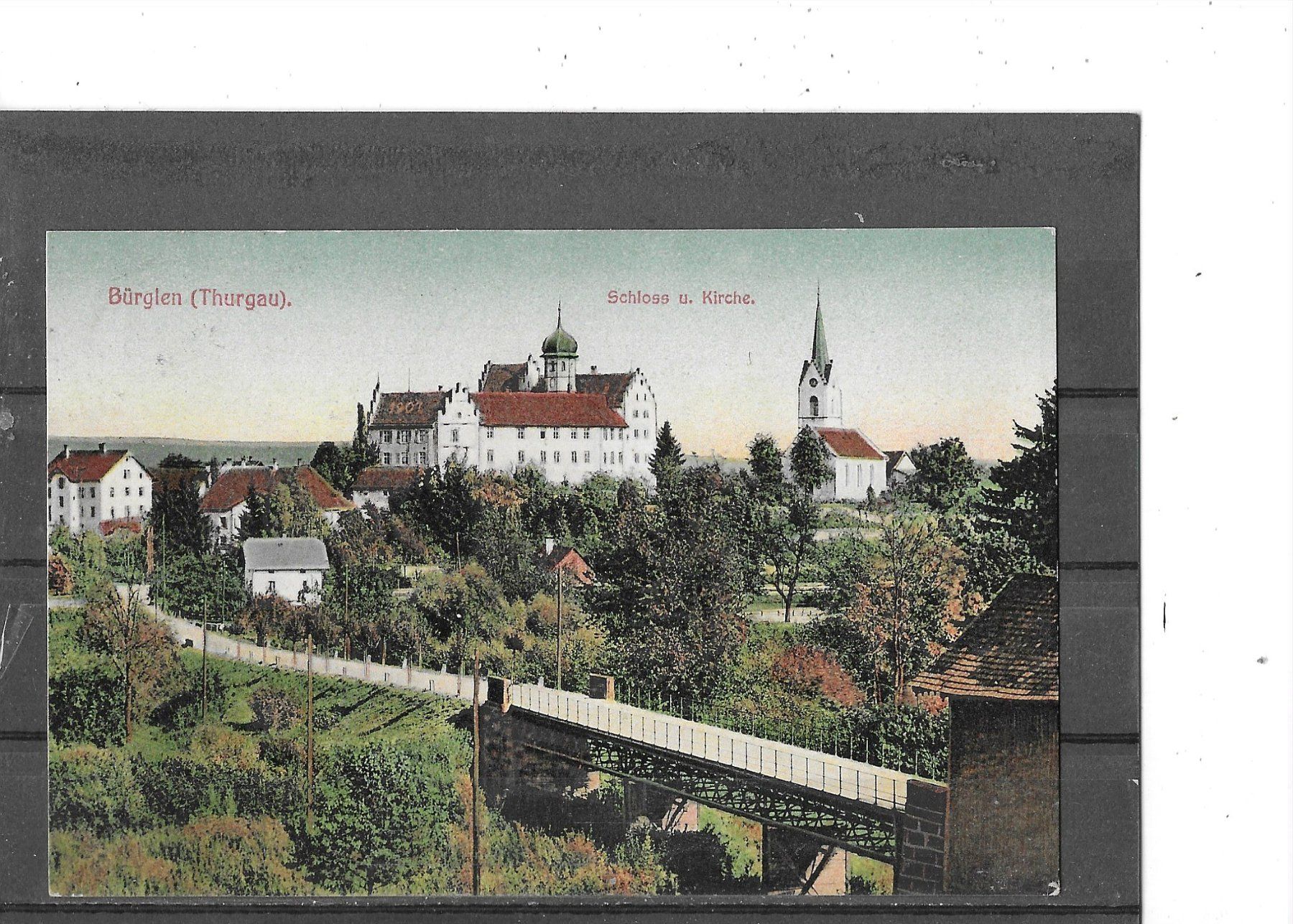 Cartoline postali: TG Bürglen 1911 – Usato da Schocherswil venduto da Wilare