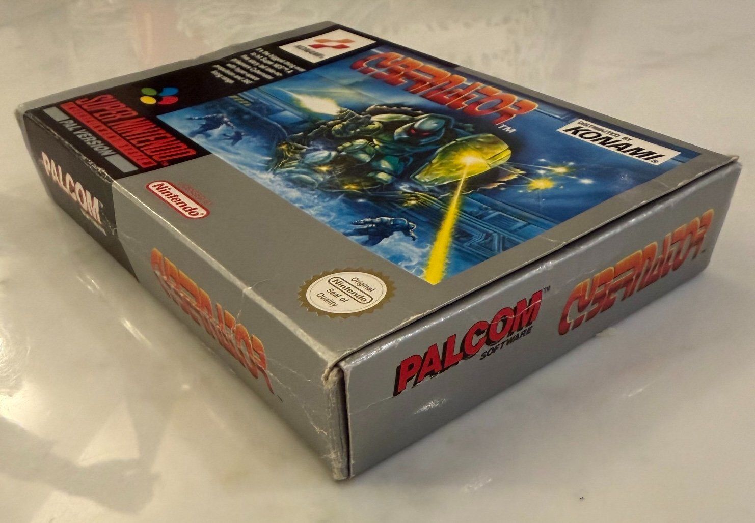 Nintendo Spiele: Super Nintendo Cybernator PAL OVP CIB – Gebraucht aus Gravesano von Ing_lb 2