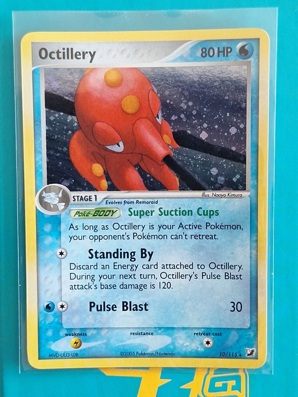 Pokémon Carte collezionabili: Octillery Holo - EX Unseen Forces – Usato da Altstätten SG venduto da GGsGameshop